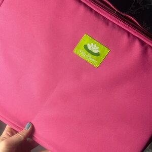 Lily Bloom Pink Tote Bag Floral Lined Vegan Y2K Cute